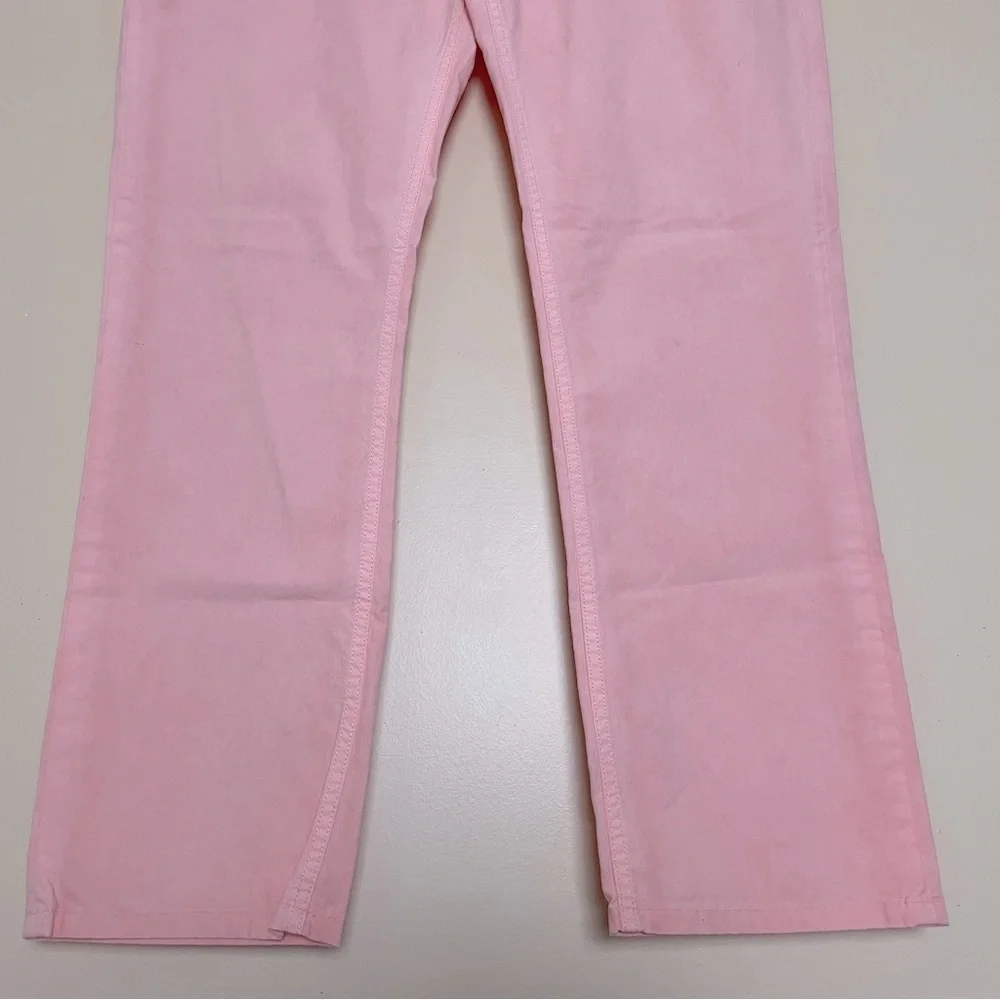 Polo Ralph Lauren Varick Slim Straight Leg Jeans Men's 36 X 30 Pink Dye Vacation